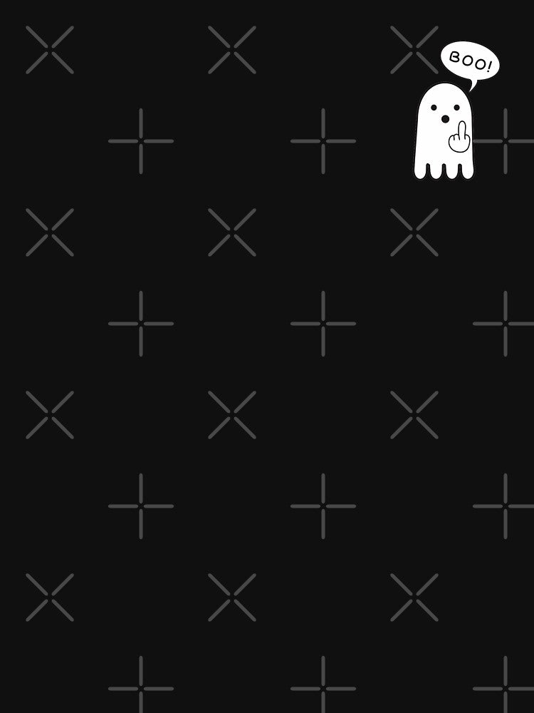 Cute Ghost Fuck Boo by Asa-design