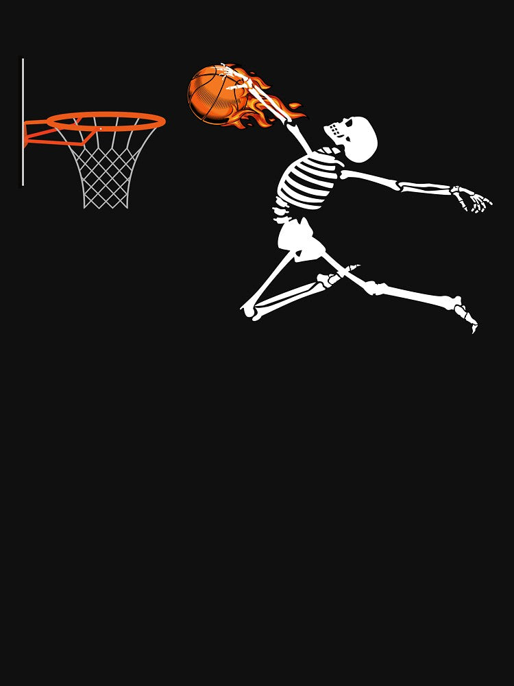 Skeleton Basketball Shirt by OnPointWear