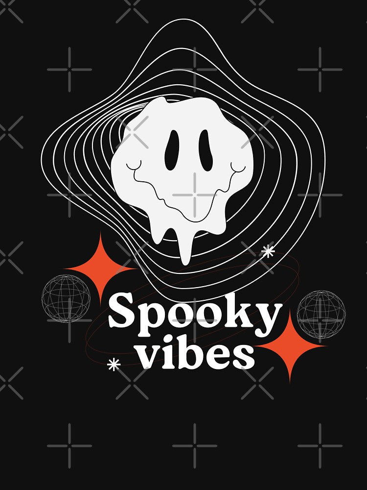 Melting Smiley Spooky Vibes by risingrocket