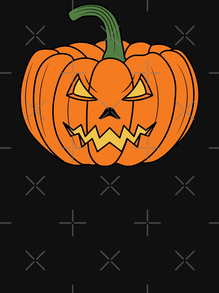 Halloween Scary Evil Pumpkin by ChicGraphix