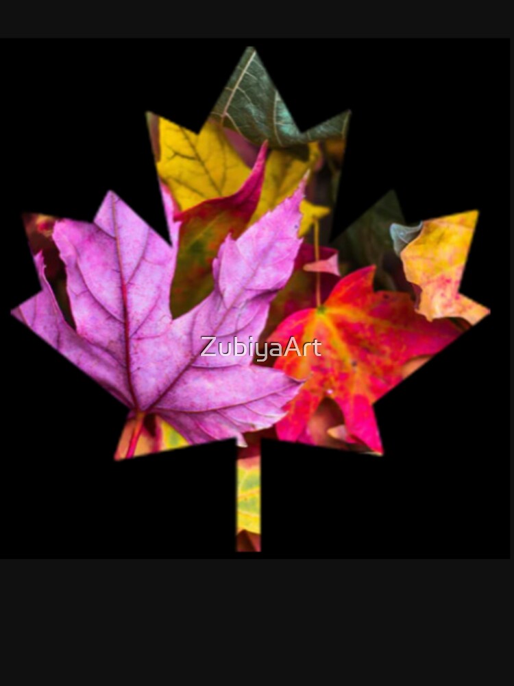 Falling Autumn Leaves by ZubiyaArt