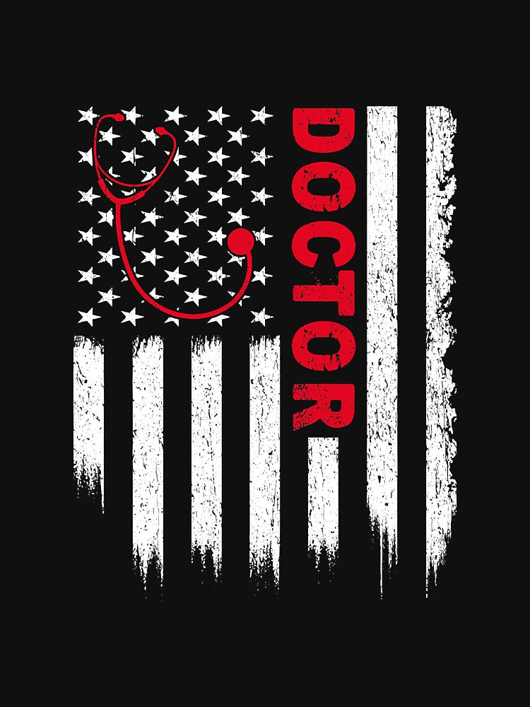 Vintage Distressed Patriotic Doctor by saragrant39