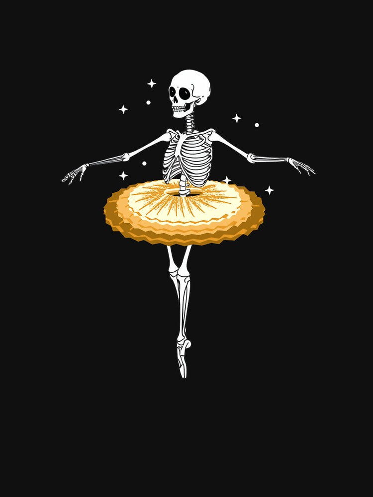 Skeleton Ballerina Dancing Spooky by ArtStudiobyIta