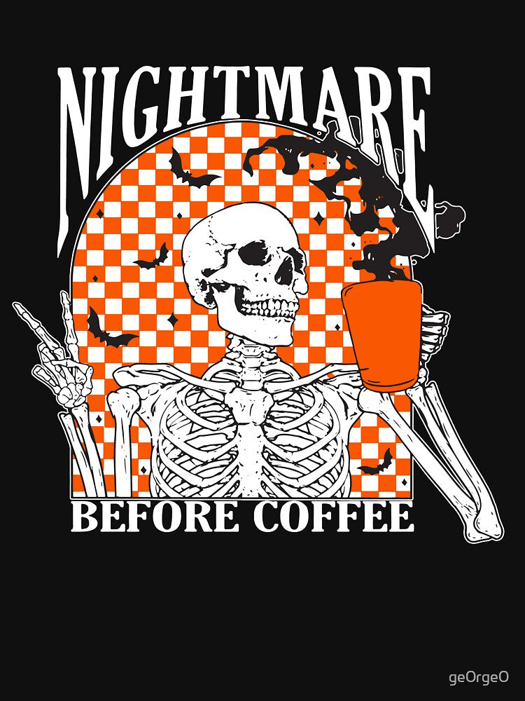 Nightmare Before Coffee by ge0rge0