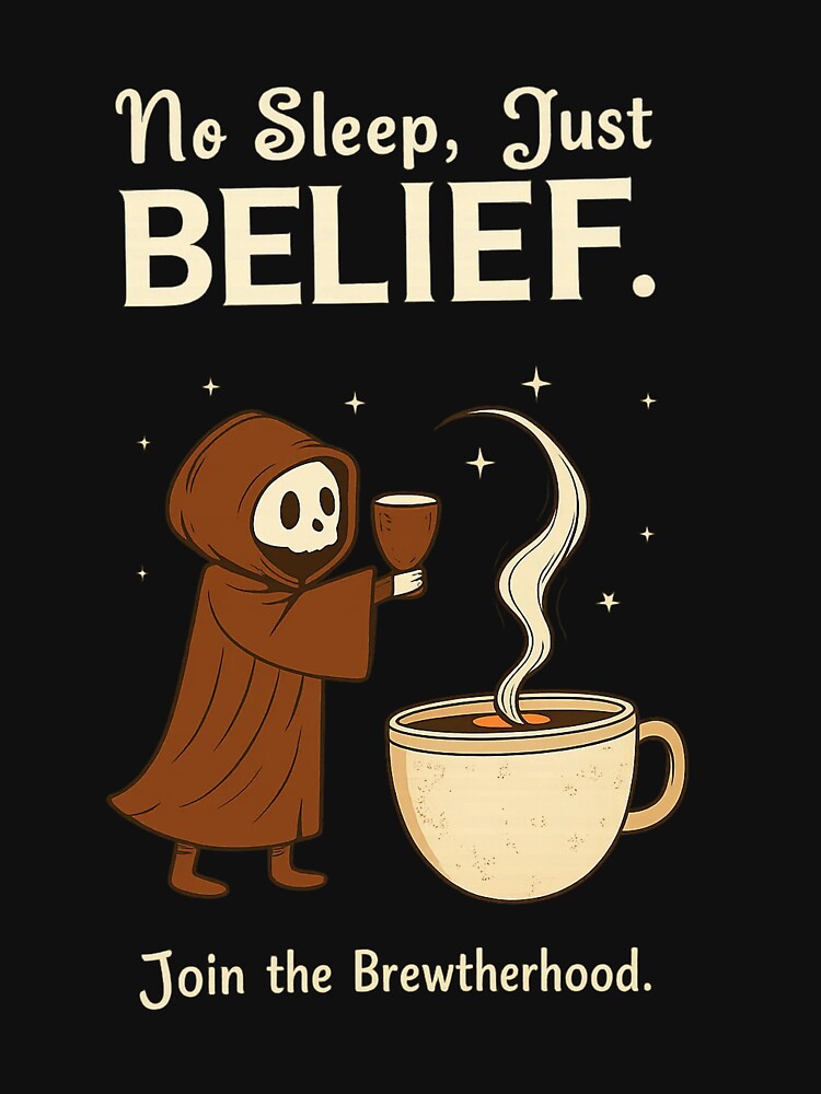 Coffee Cult – No Sleep, Just Belief by Uglyandcute