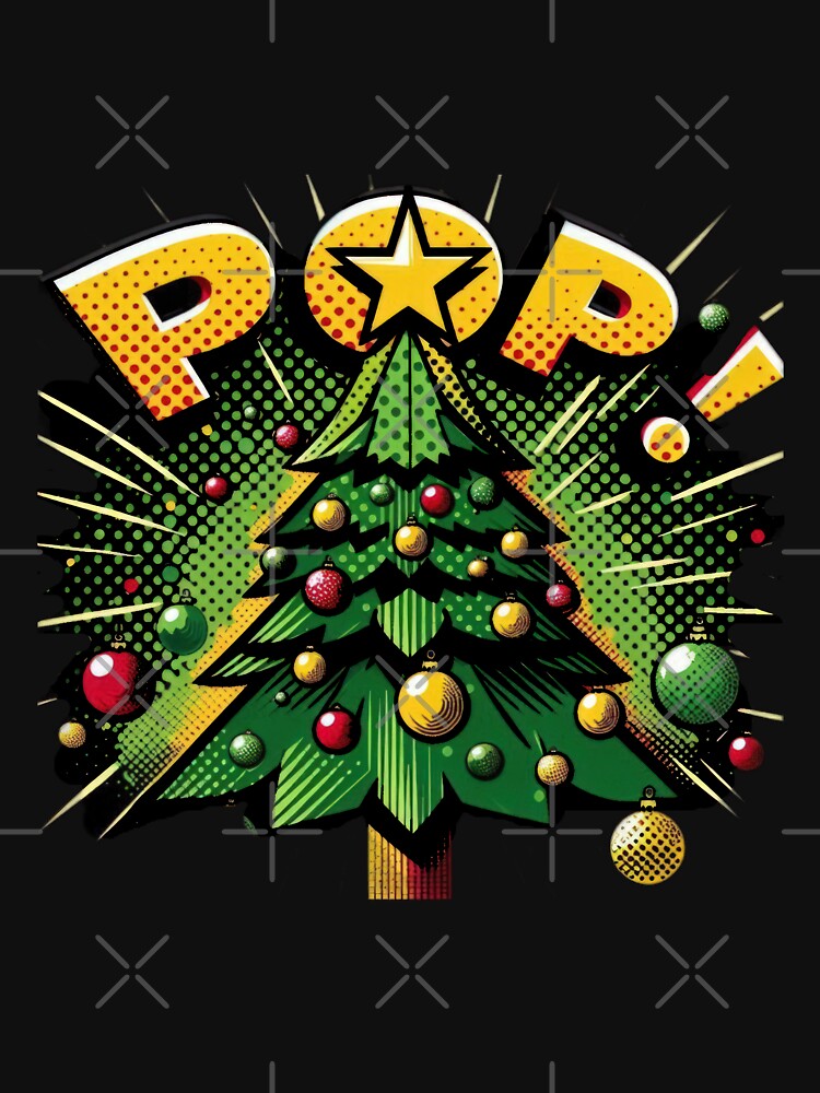 Christmas Vintage Funny POP christmas tree,christmas tree,funny christmas ,Christmas by Expressions-Sel