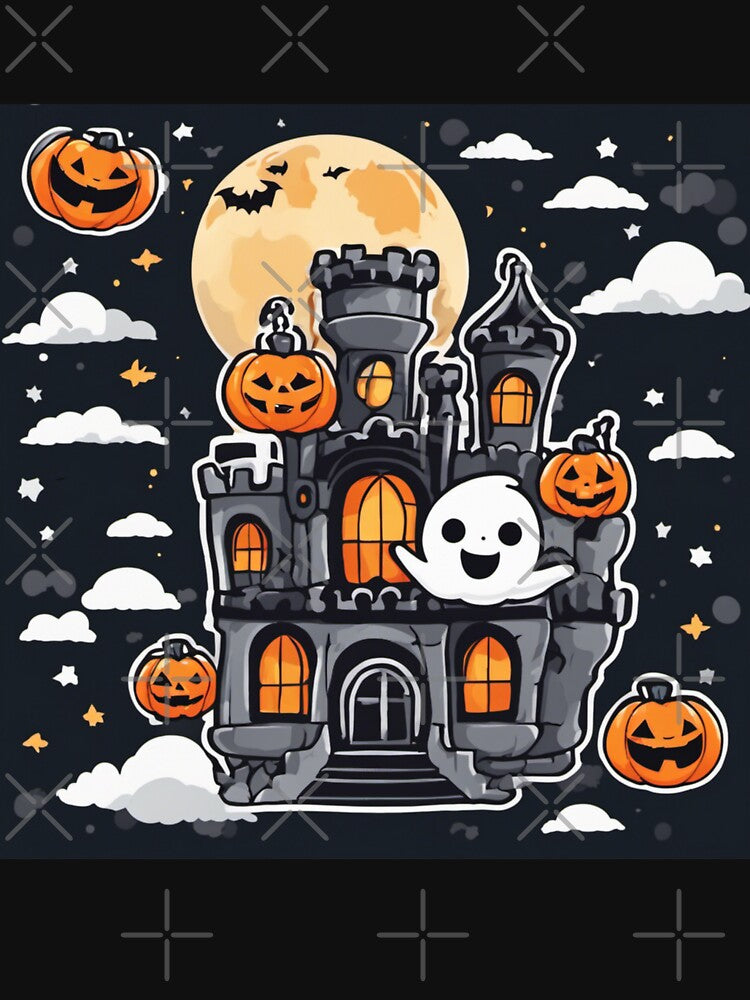 Cute Spooky Halloween Mansion by chrismaecanes