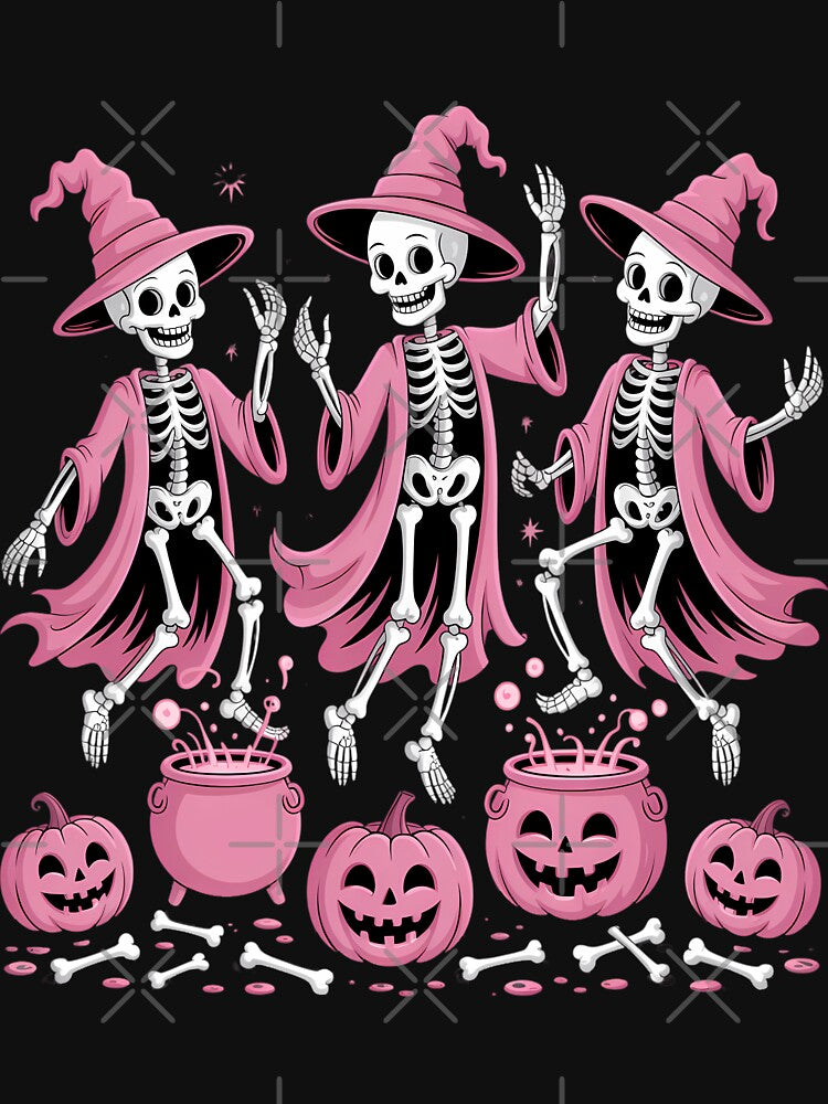 Dancing Skeleton Pumpkin Skeleton Fall Halloween Day by brynatshop