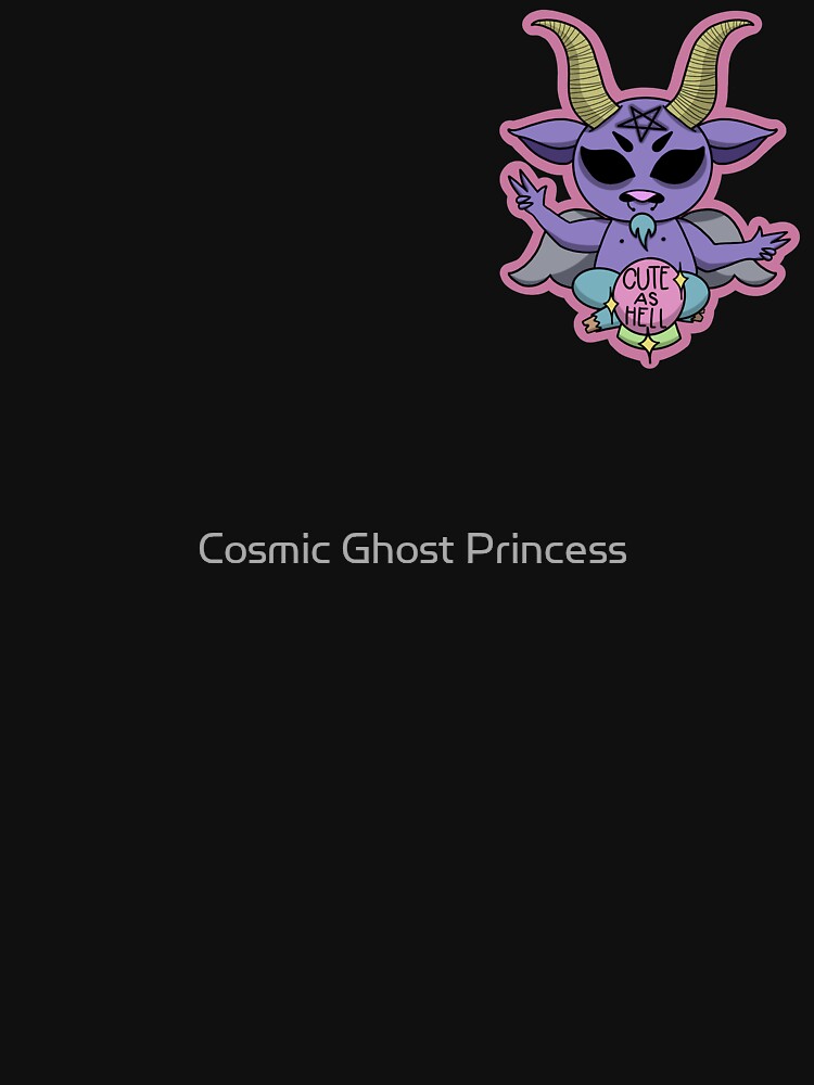 cute as hell baphomet by Cosmic Ghost Princess