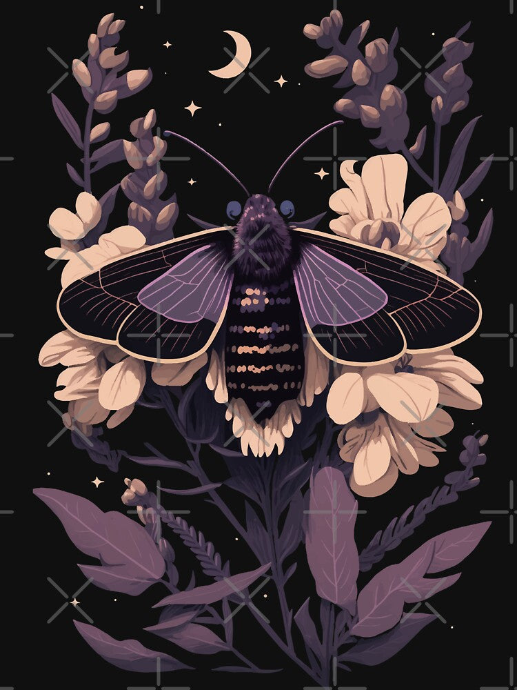 Purple Celestial Moth by Enyr