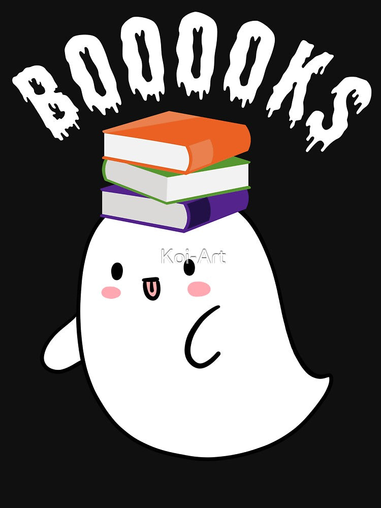 Halloween Ghost Booooks by Koi-Art