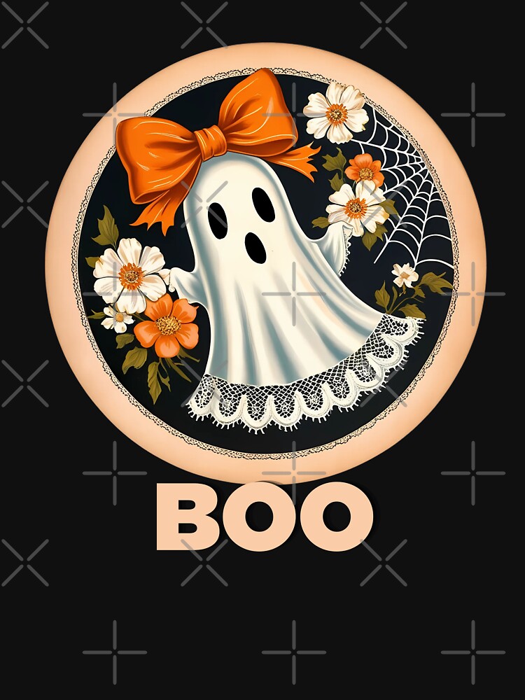 Boo Ghost Halloween by CHARM TEES