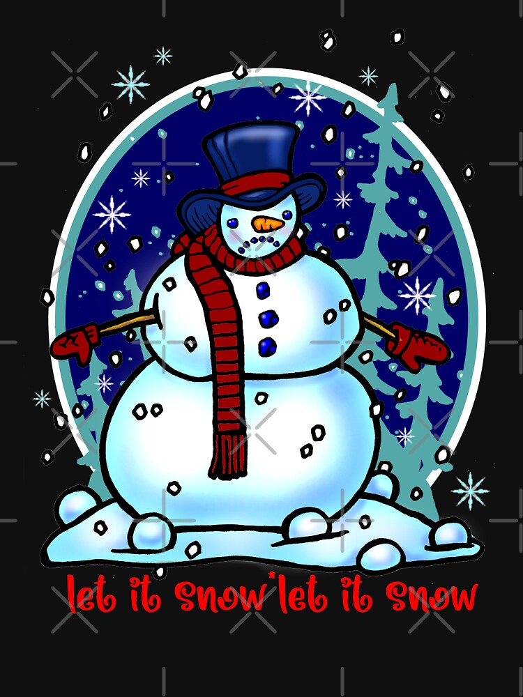 fat snowman   -9 by sandpiperstudio