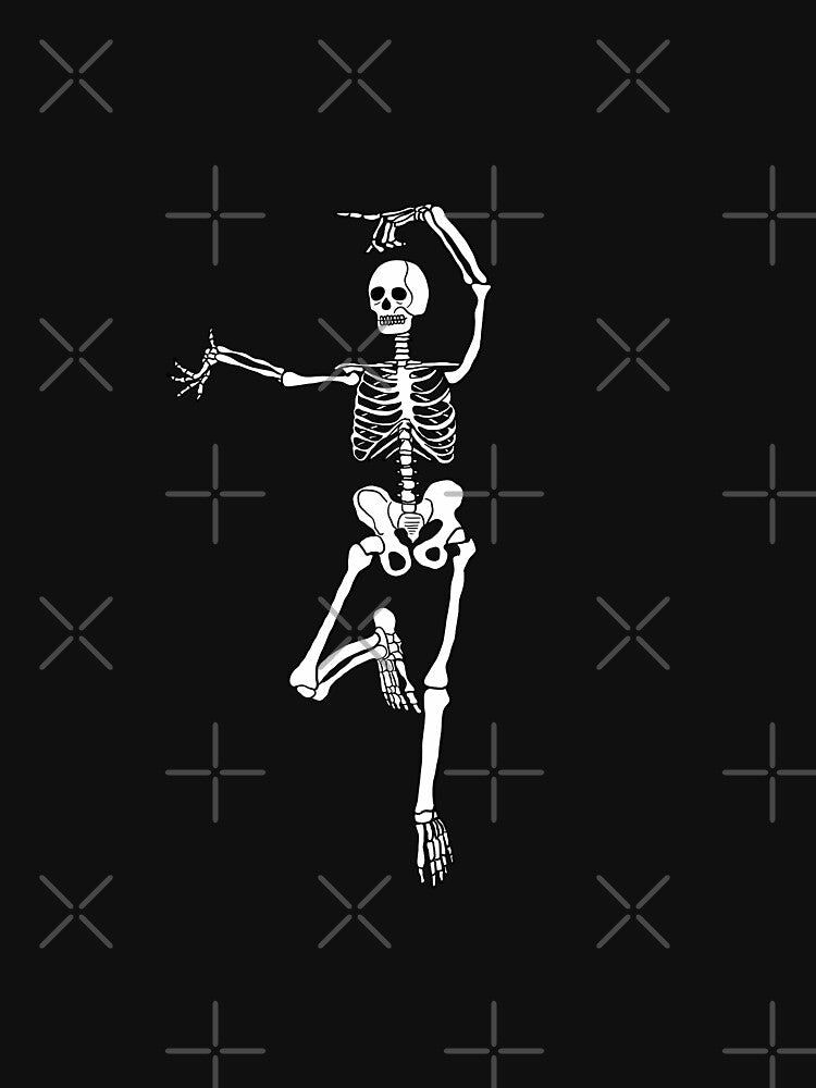 Dancing skeleton by Mermaidssparkle