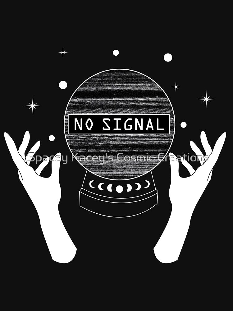 No Signal Crystal Ball light version by Spacey Kacey's Cosmic Creations