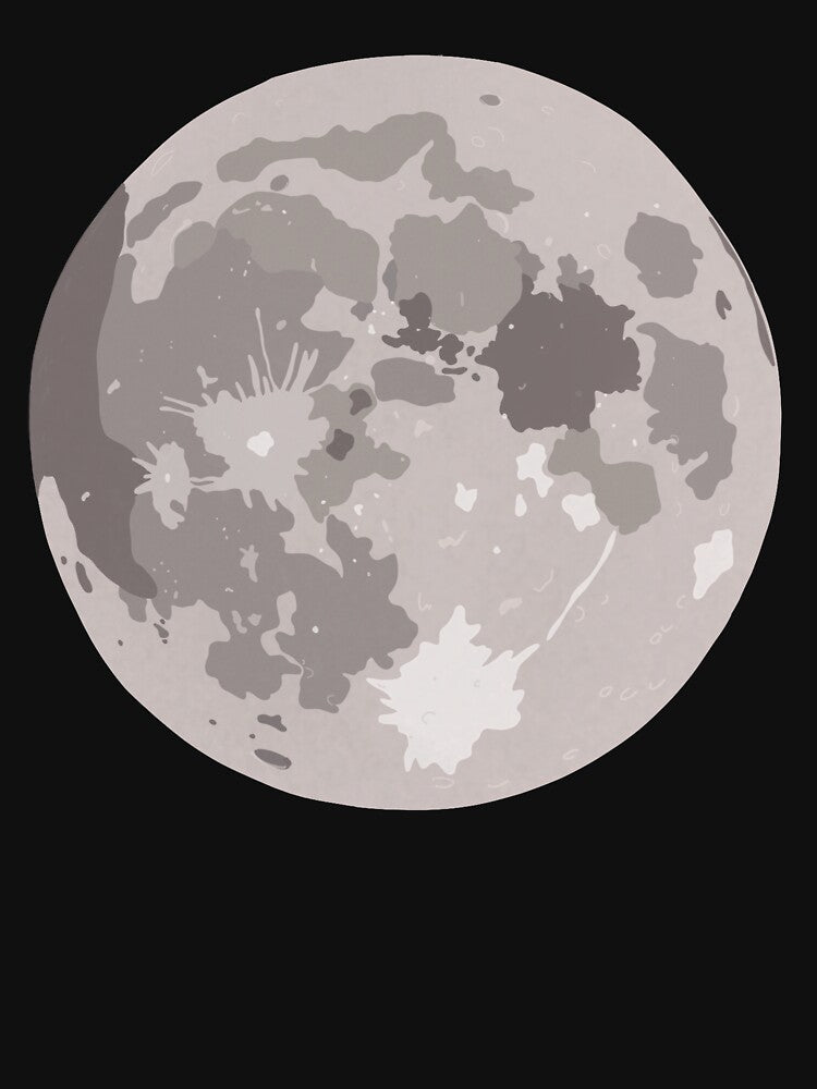 Full Moon by jlrobertsart