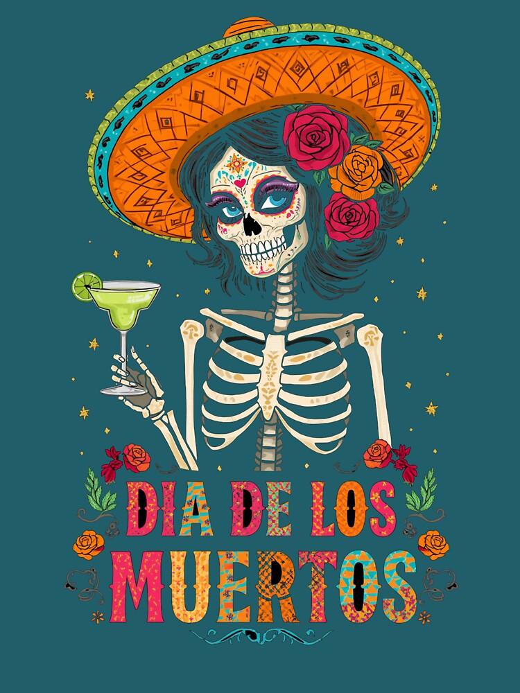 DIA DE LOS MUERTOS CATRINA by BKDIGITALSHOP