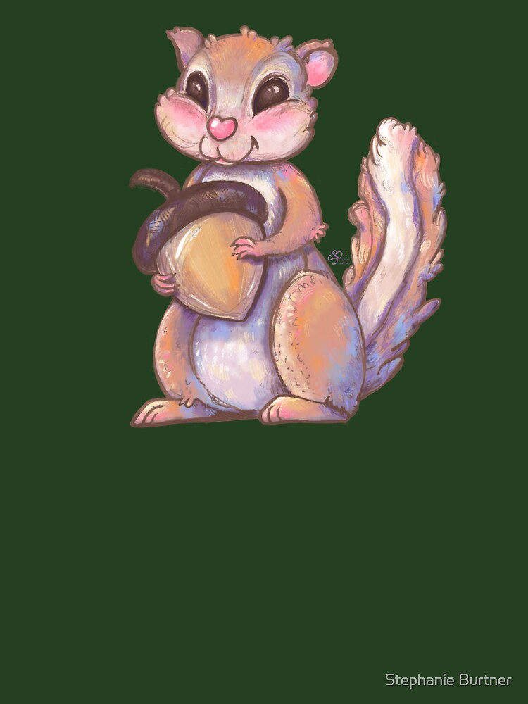 A Squirrel and their Acorn by Stephanie Burtner