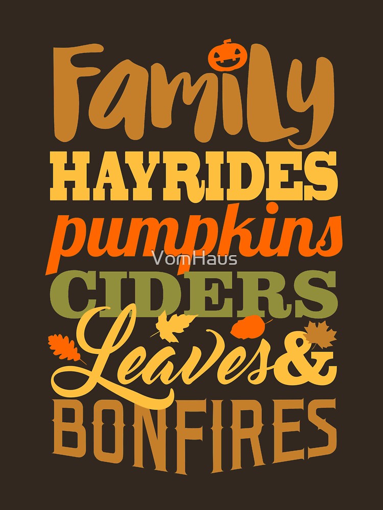 Family Fall Activities by VomHaus