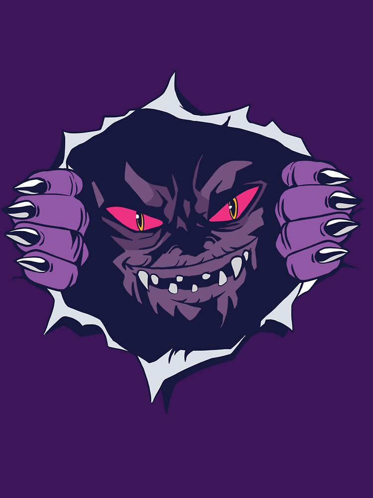 Purple Halloween Bigfoot by mehdi-bianco