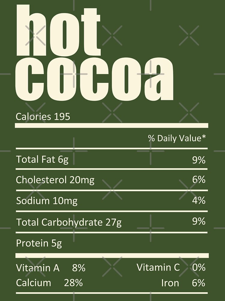 Hot Cocoa Food by REApparelCo