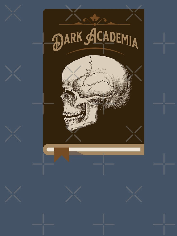 Writing Education Art Skull Books Dark Academia by CattlettArt