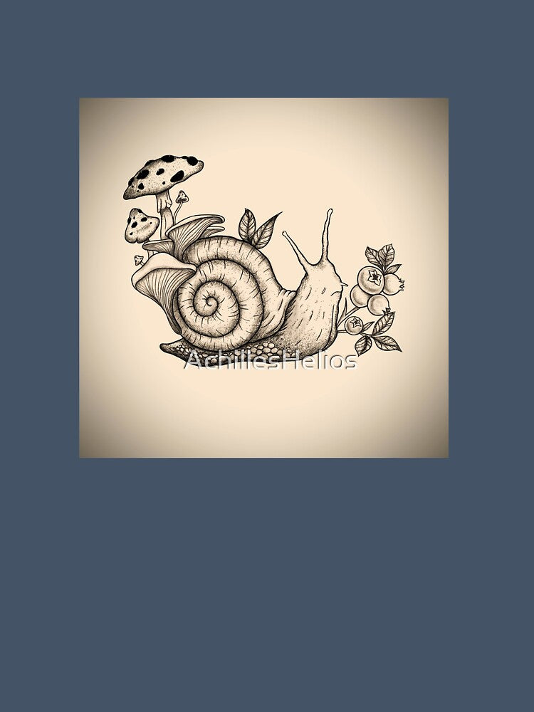 Snail Mushroom Design by AchillesHelios