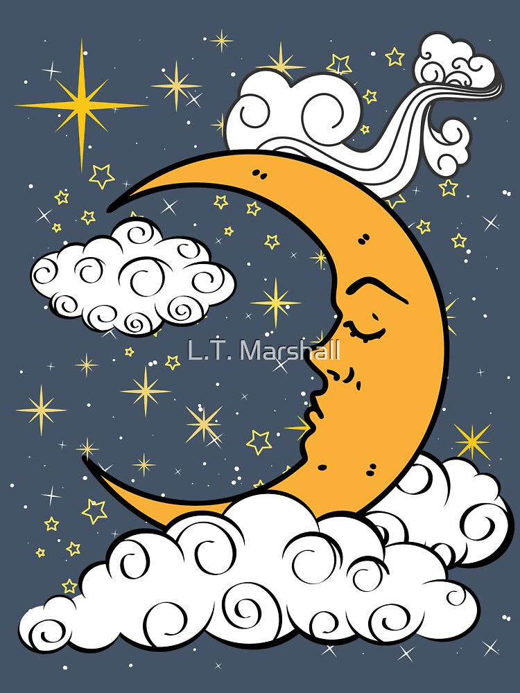 Night moon by L.T. Marshall