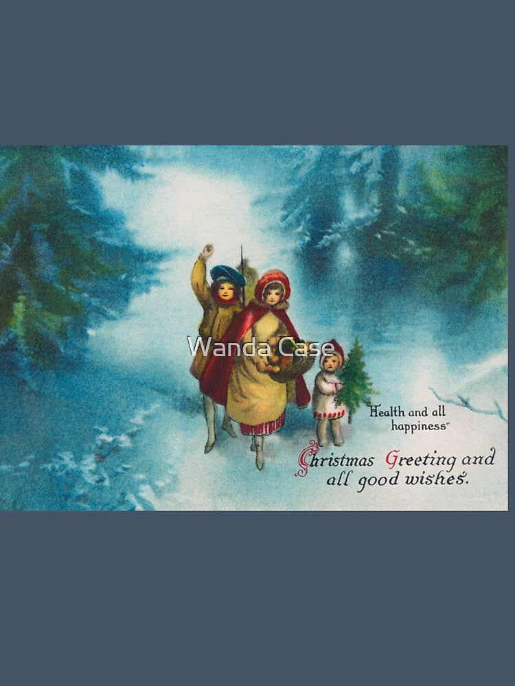 Christmas Greeting and All Good Wishes - 1906 - The Miriam and Ira D. Wallach by Wanda Case