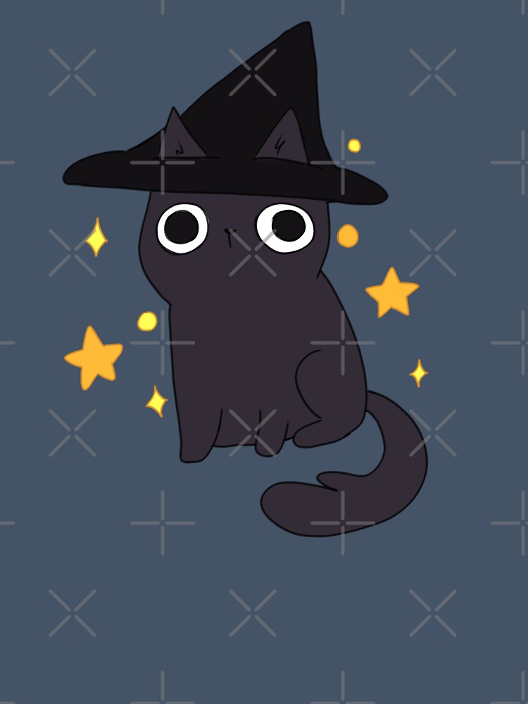 Cute wizard cat by Mayarart
