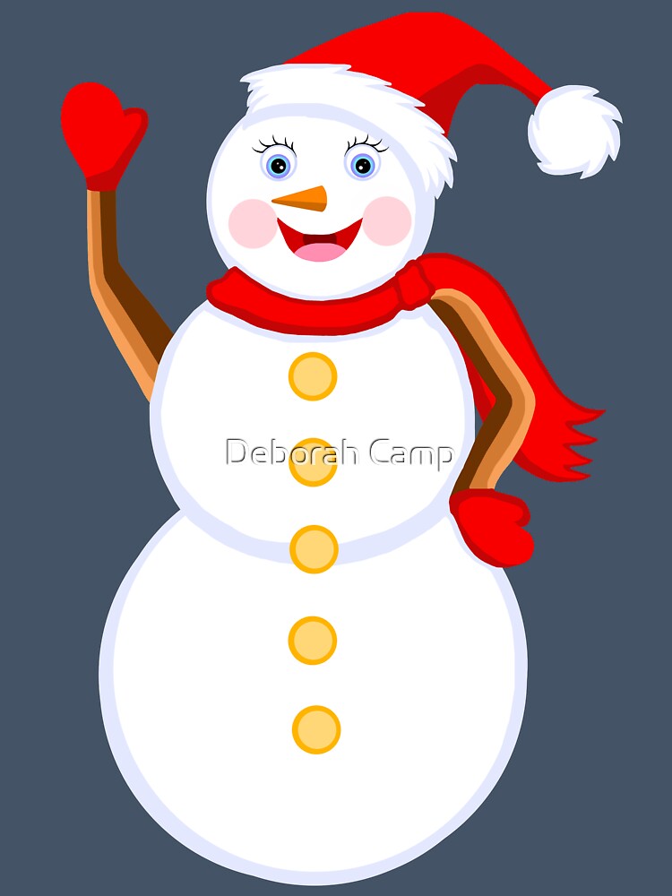 Classic Christmas Snowman by Deborah Camp