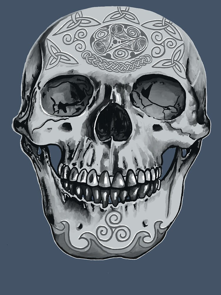 Celtic skull by esotericnation