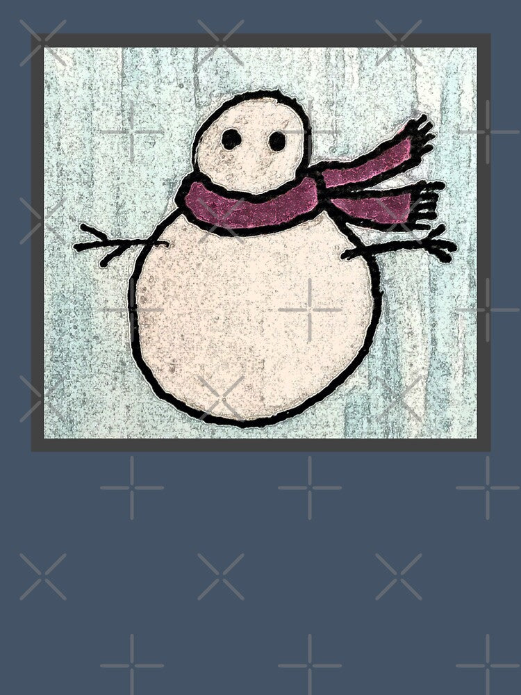 Windy Snowman by ErinBrieArt