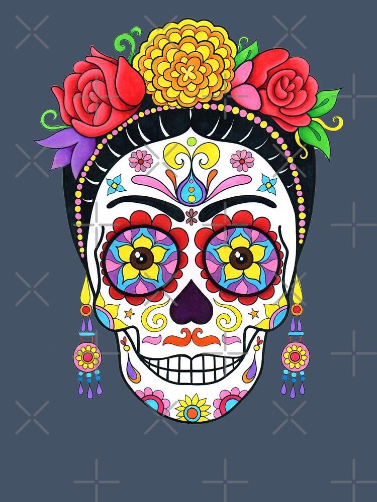 Frida Sugar Skull by Thaneeya McArdle by Thaneeya McArdle