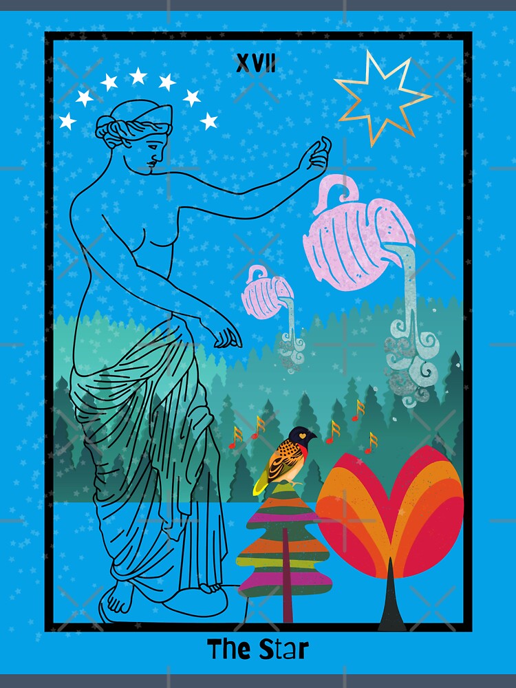 The Star Tarot Card by hausofbutterfly