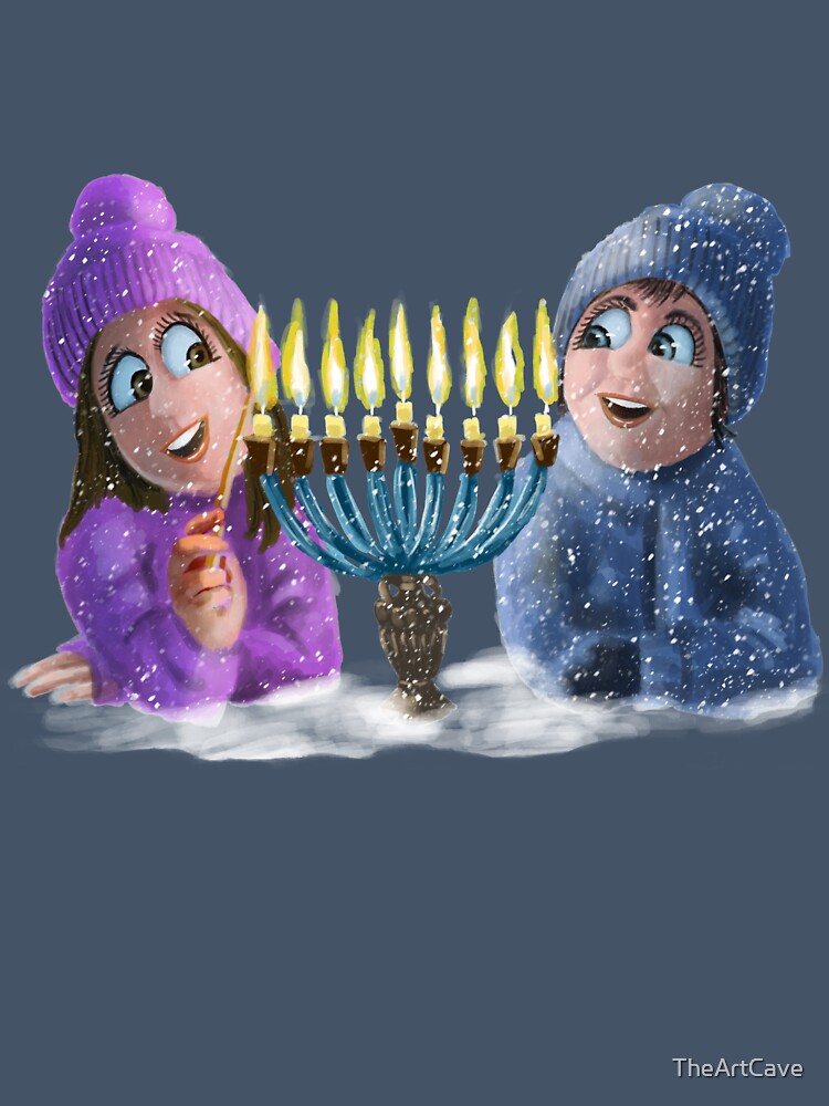 Hannukah Menorah by TheArtCave