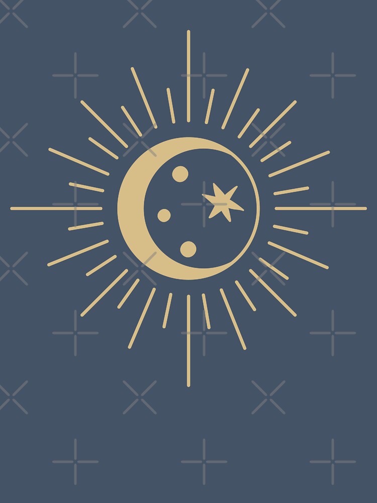 Spiritual Celestial Crescent Moon by Blok45