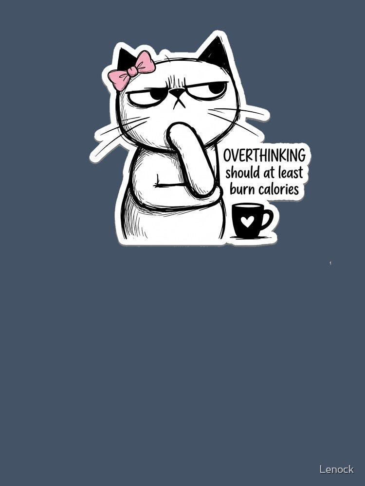 Cat overthinker by Lenock