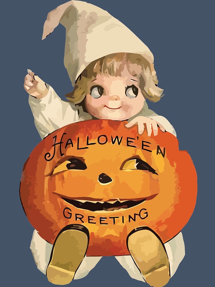 Halloween card Jack-o'-lantern Greeting card by GoodsNice
