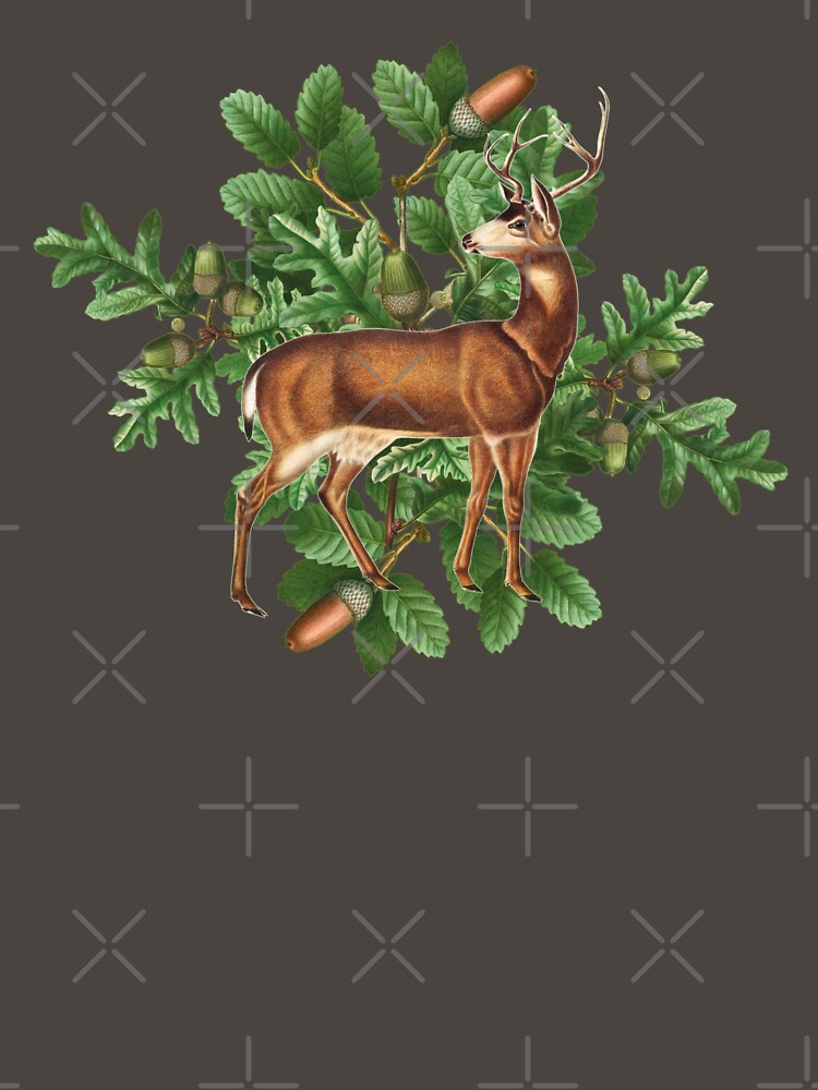 Deer with Foliage by Trish Dish