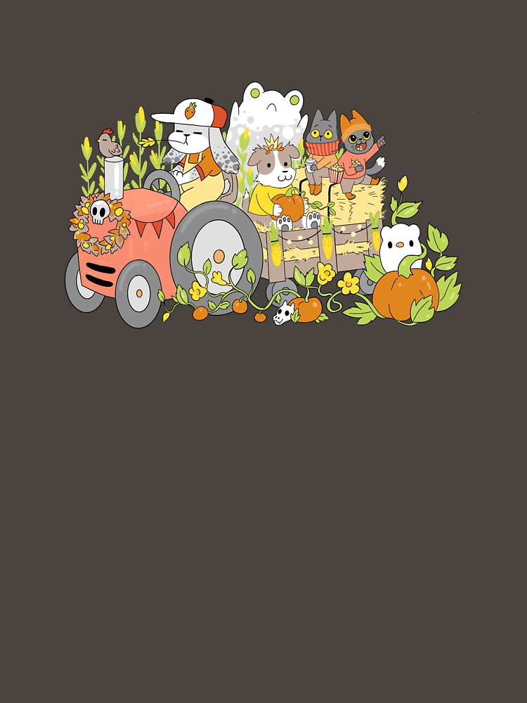 Cute fall hayride by buckyballoon