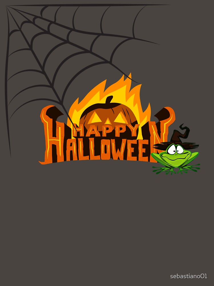 Halloween frog by sebastiano01