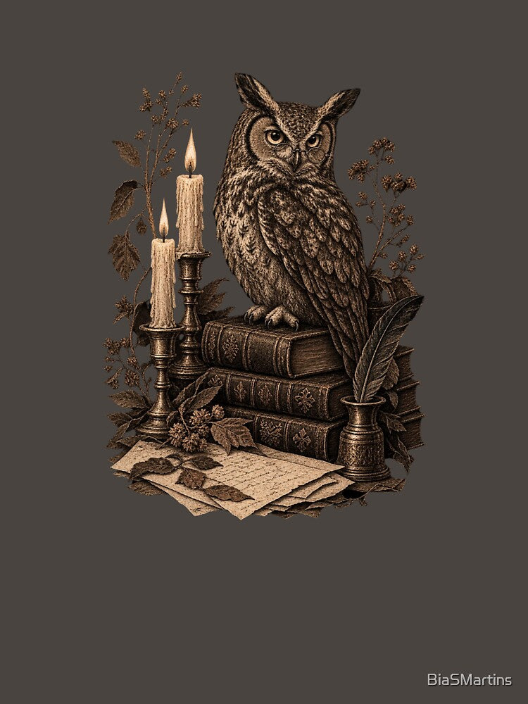 Erudite owl by BiaSMartins