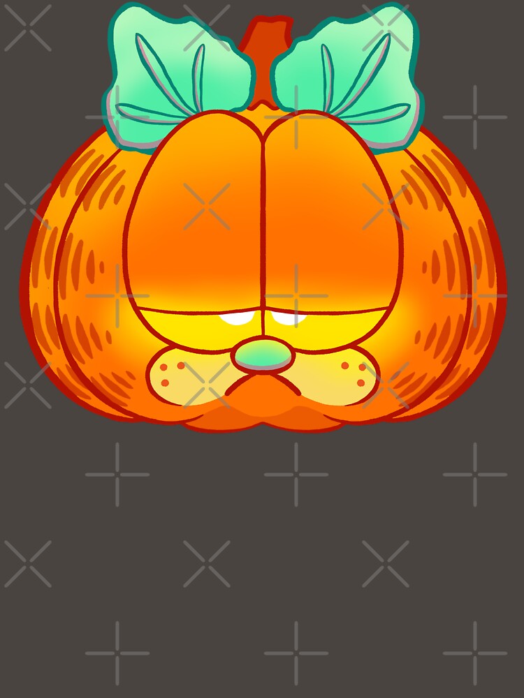 Garf-o-Lantern by DropsDraws