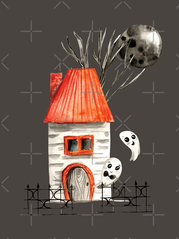 Halloween haunted house by pinkyfish1010