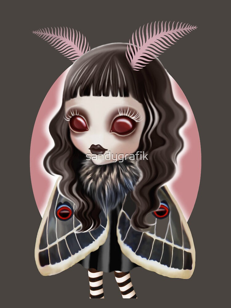 Moth Girl by sandygrafik