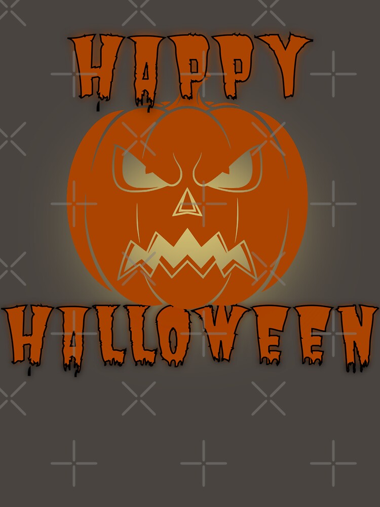 Glowing Jack-O-Lantern Happy Haloween by Thread Snap