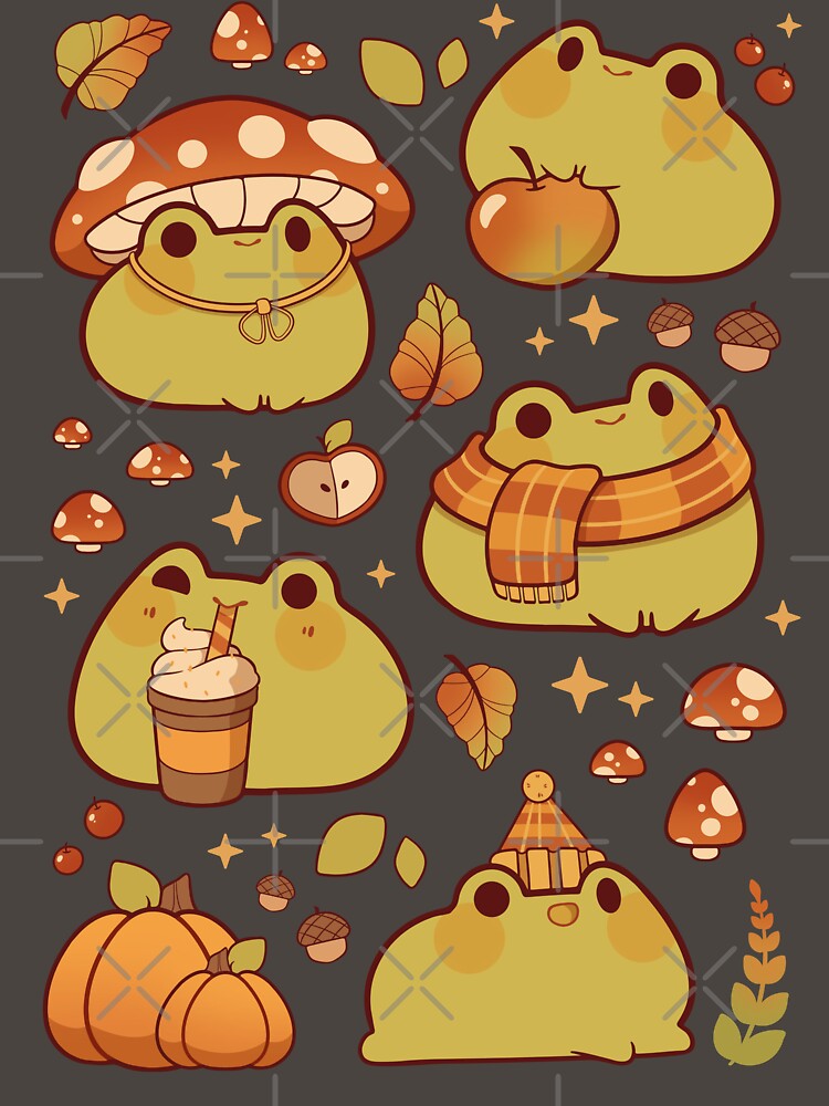 Fall froggy by Rihnlin