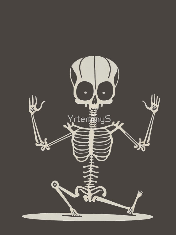 Cute Skeleton Yoga by YrtemmyS