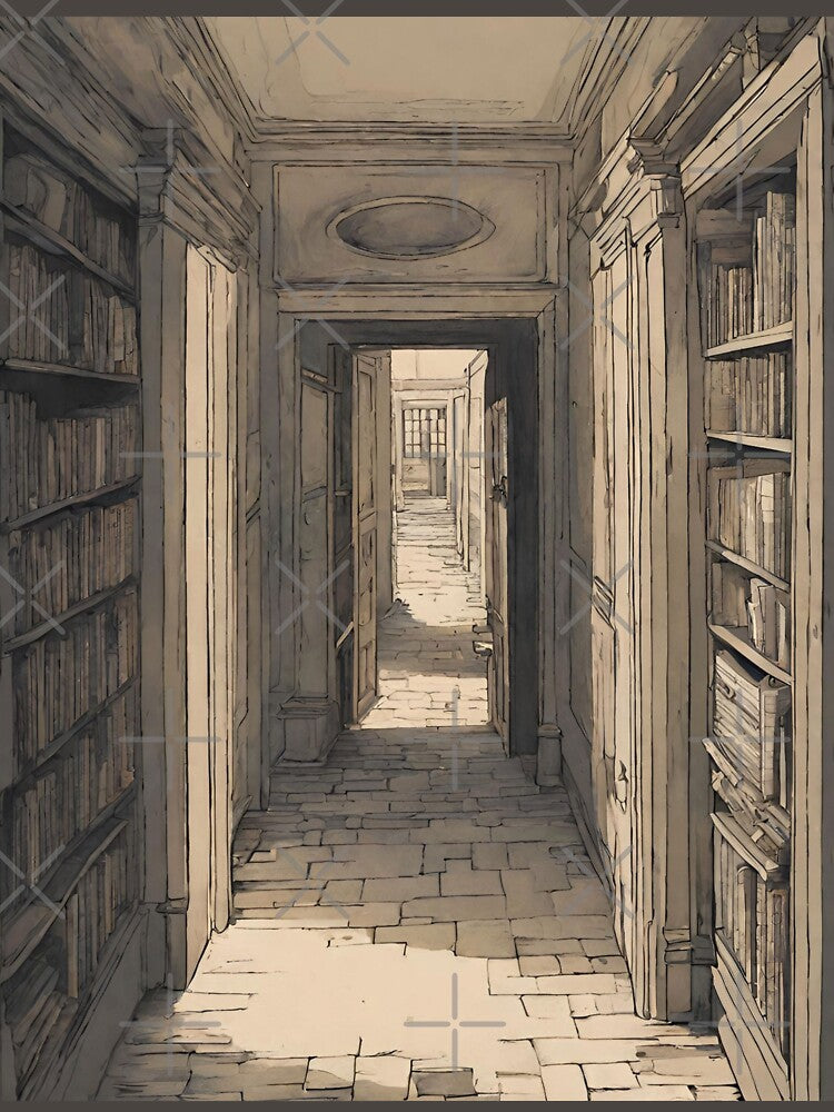 The Long Crooked Hallway by echowood26